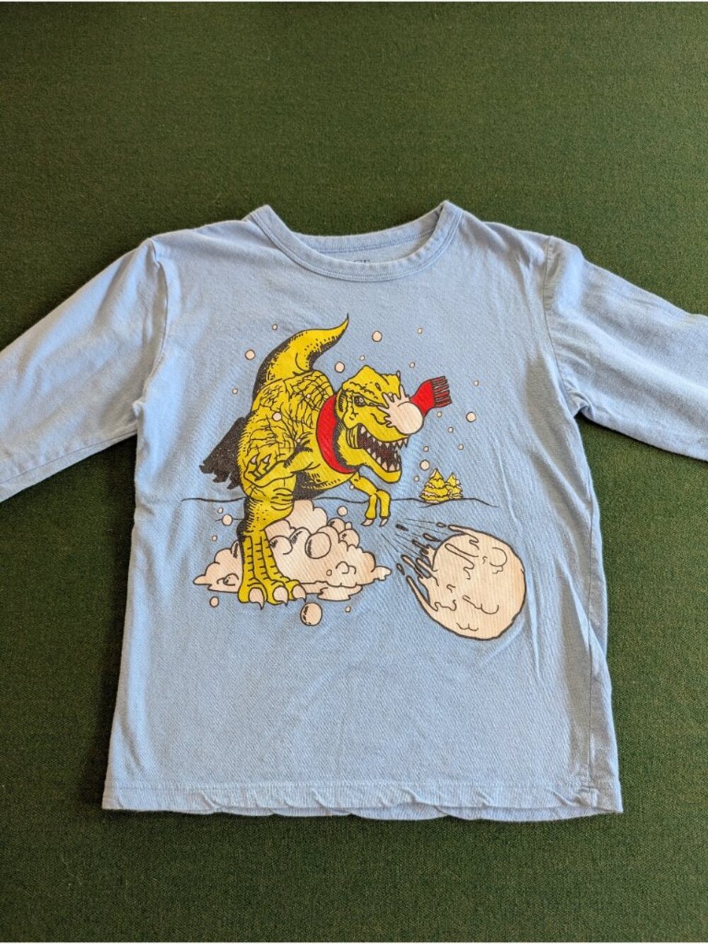 Bundle Boy's Long Sleeve T-shirts 6 💙 - Picture 8 of 10